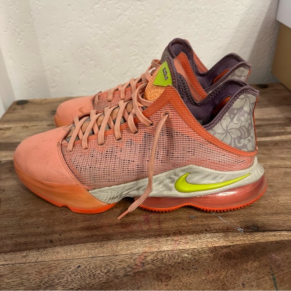 Nike Shoes | [Dq8344-600] Mens Nike Lebron 19 Low 'Hawaii' |size 11.5 - Picture 6 of 10